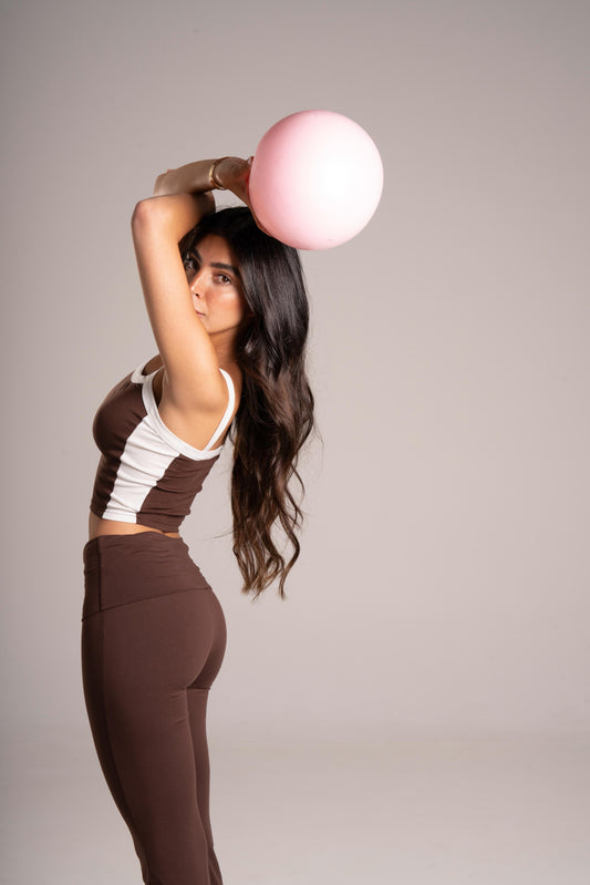 Top Malibu coloris chocolat