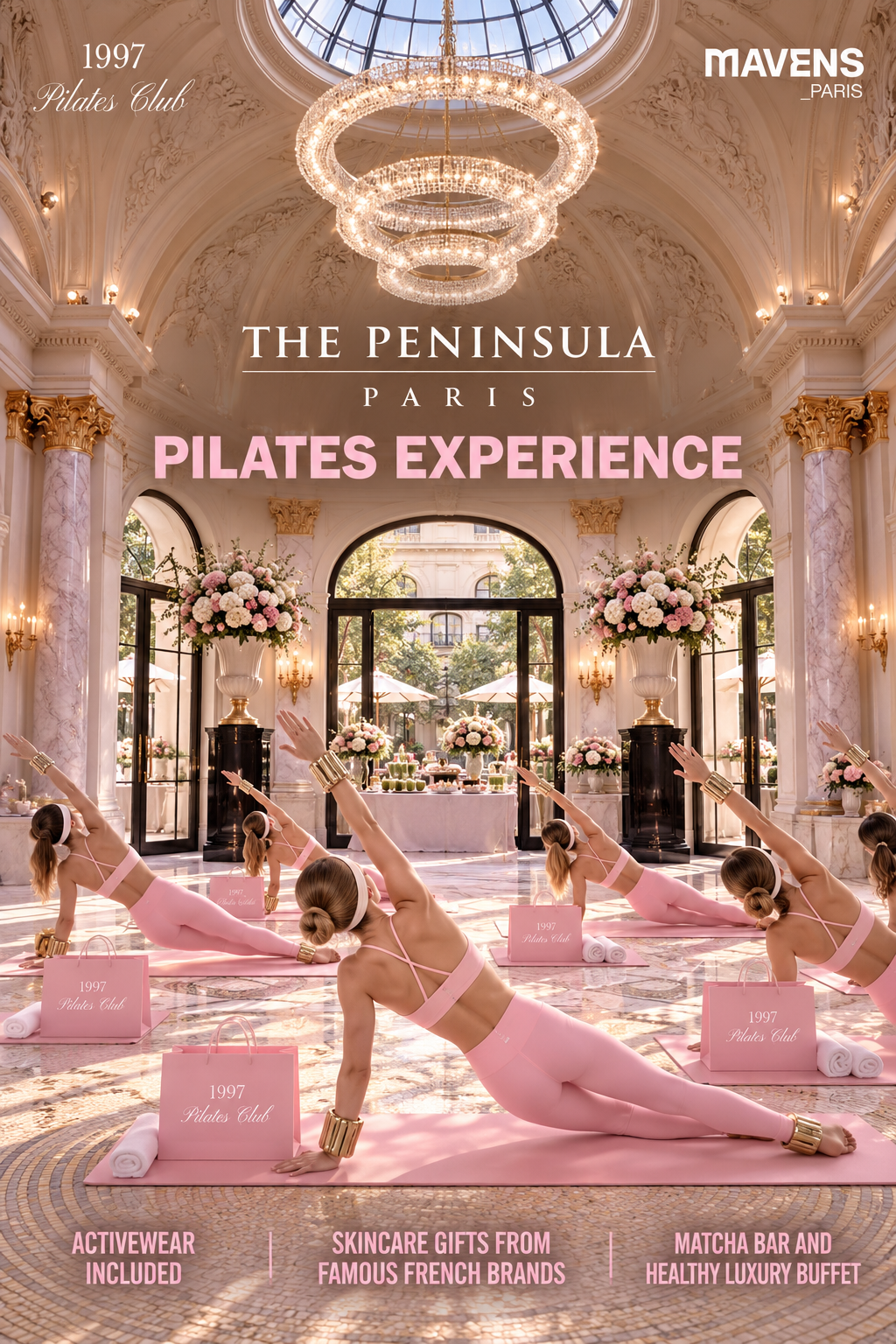 Coming soon in October: Peninsula Paris Pilates Experience ! (Luxury Category)