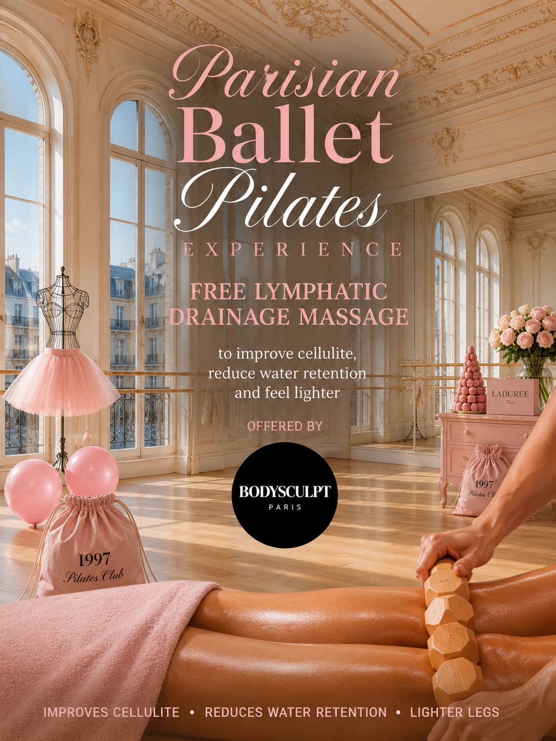 Saturday August 1st EVENT ~ PARIS / Parisian Ballet Pilates Experience - 10 a.m