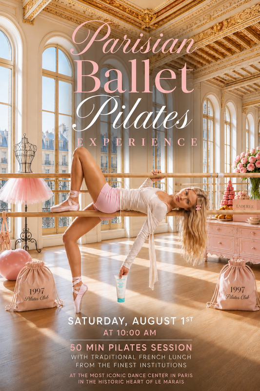 Saturday August 1st EVENT ~ PARIS / Parisian Ballet Pilates Experience - 10 a.m
